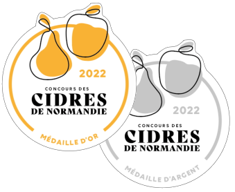 médailles concours des Cidres de Normandie 2022