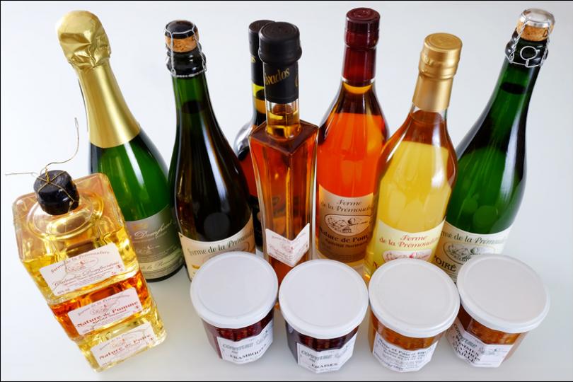 produits cidricoles Ferme de la Prémoudière